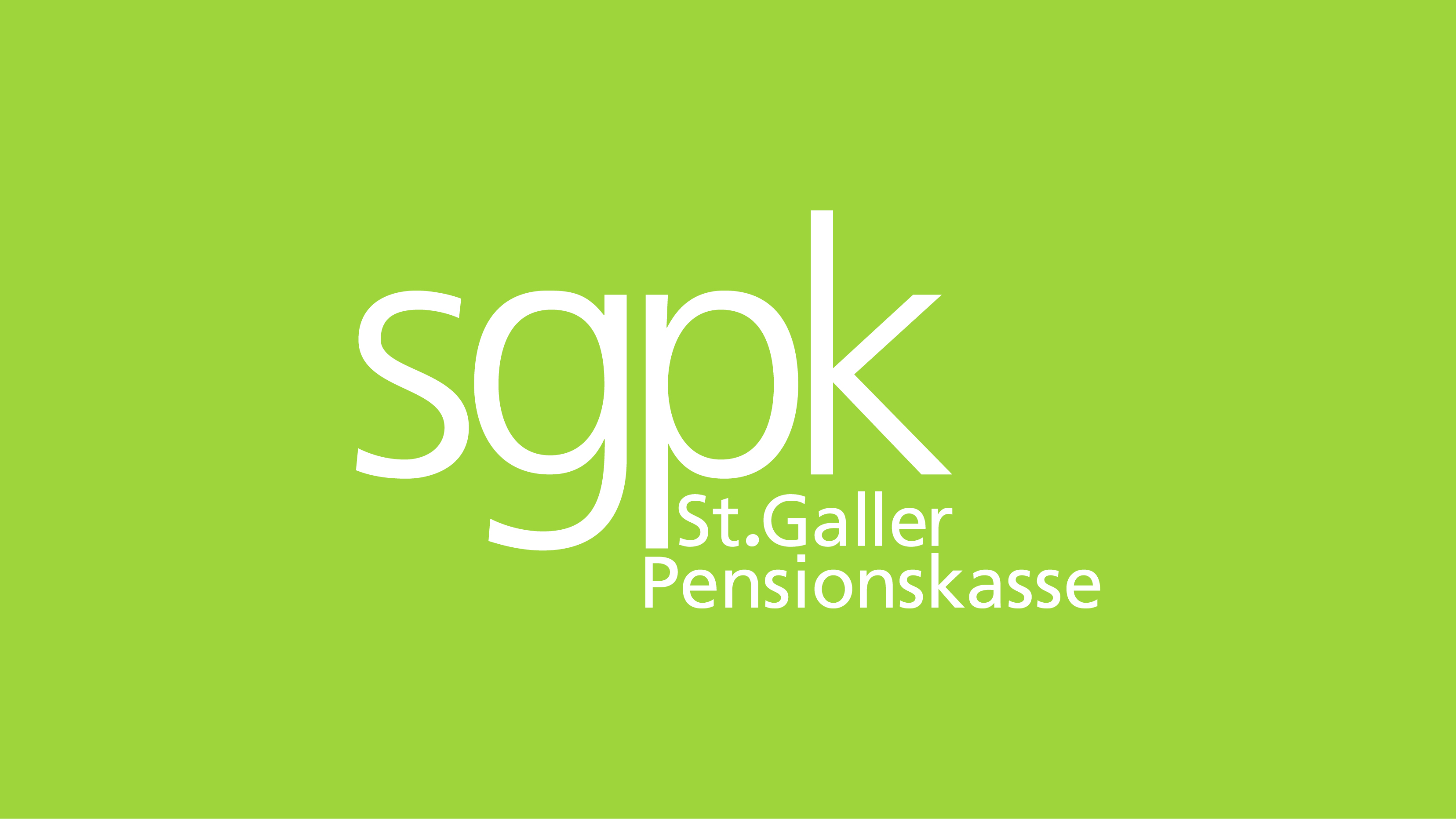 [Translate to Italian:] St.Galler Pensionskasse